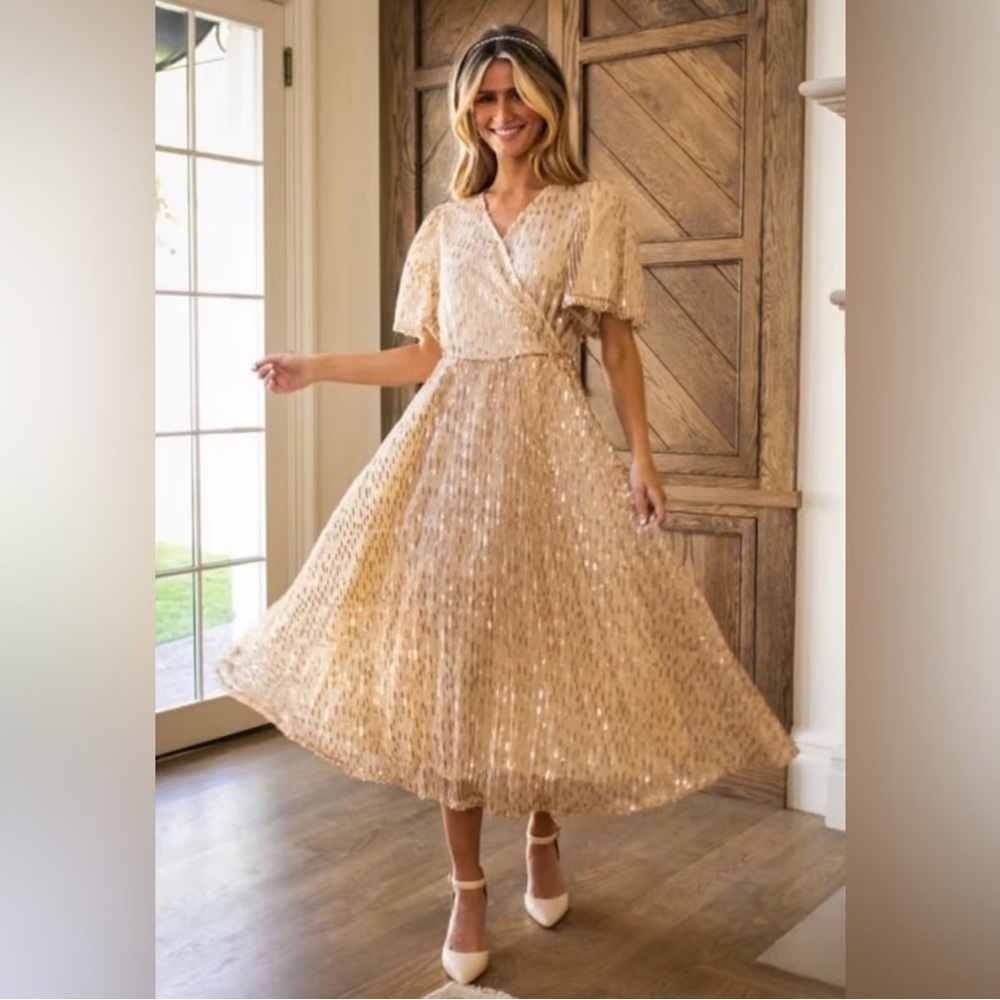 Ivy City Co Goldie Sequin Dress